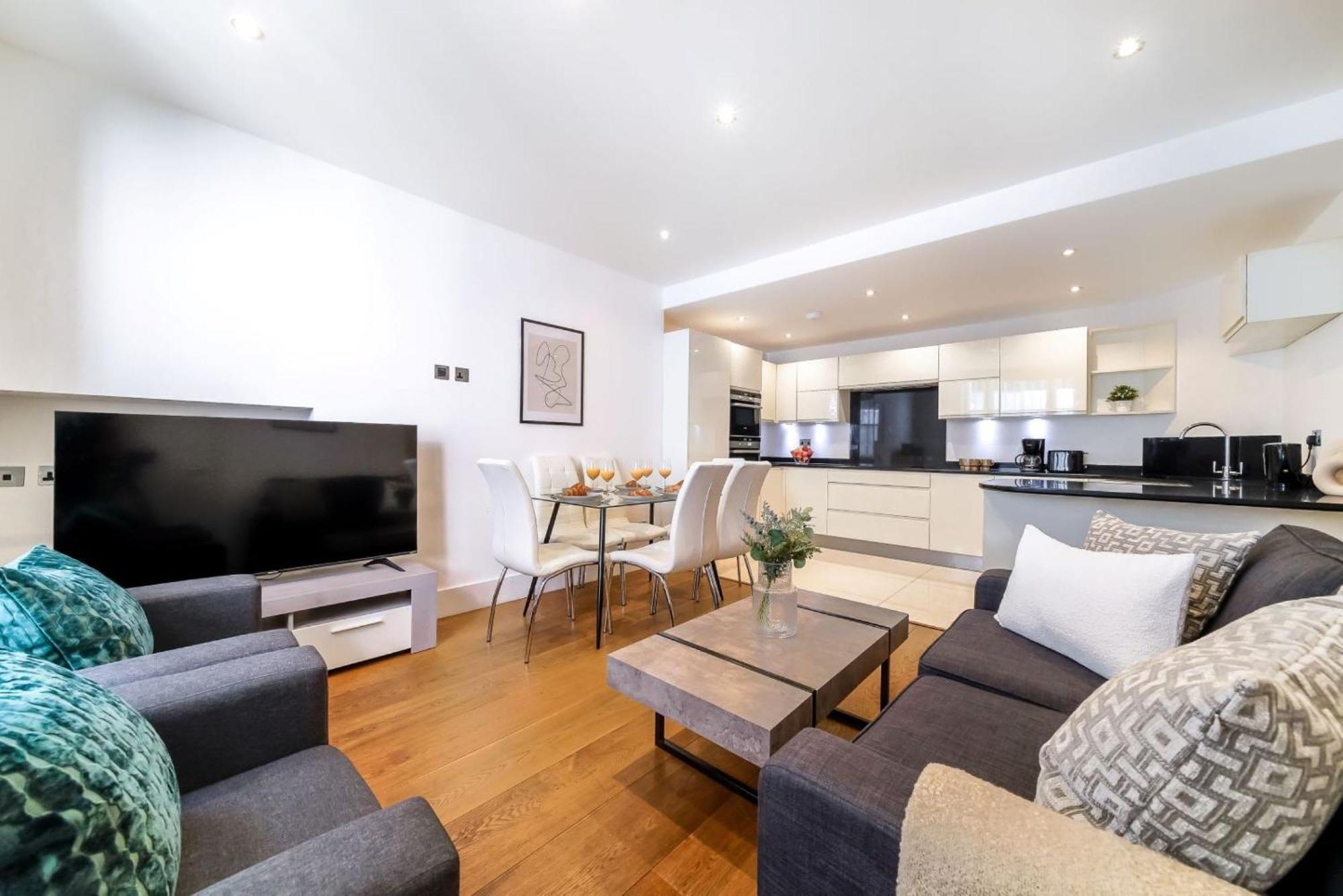 Notting Hill & Hyde Park - 2Br - Cityapartmentstay London Kültér fotó
